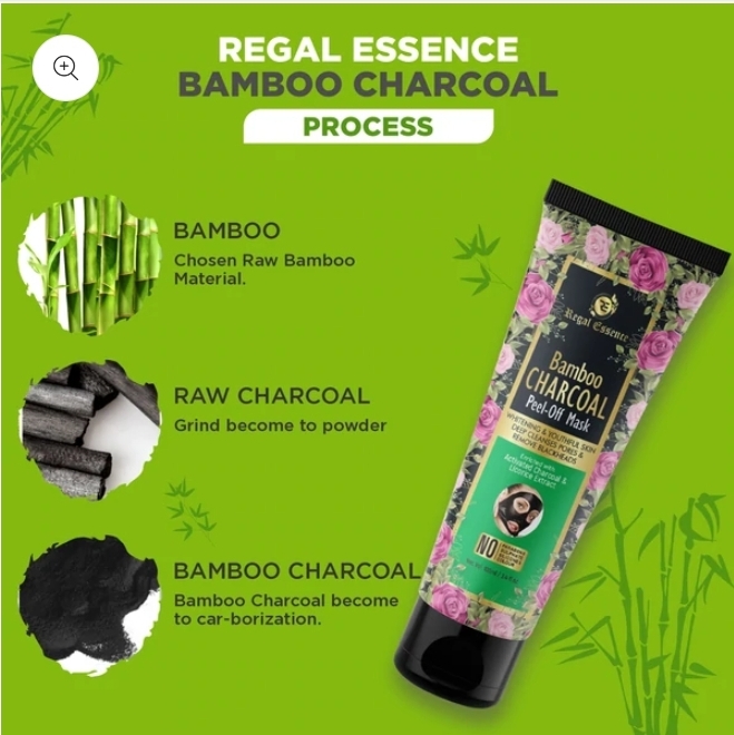 Regal Essence Bamboo Activated Charcoal Peel Off Mask-100ml